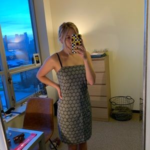 Fitted patterned dress